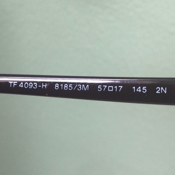 Tiffany & Co. Burgundy Sunglasses main image 4